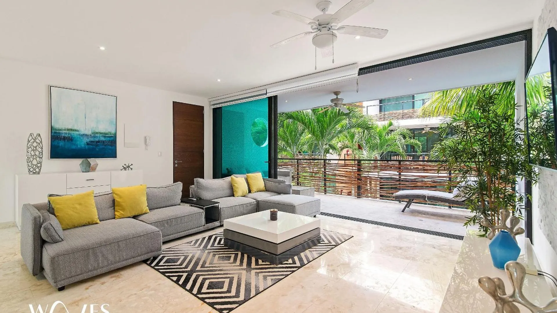 Apartment 2 Hab. | Vista A La Piscina | Espacioso Y Luminoso Tulum